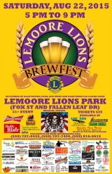 If it's August, it must be time for the annual Lemoore Lions Brewfest, slated for August 22